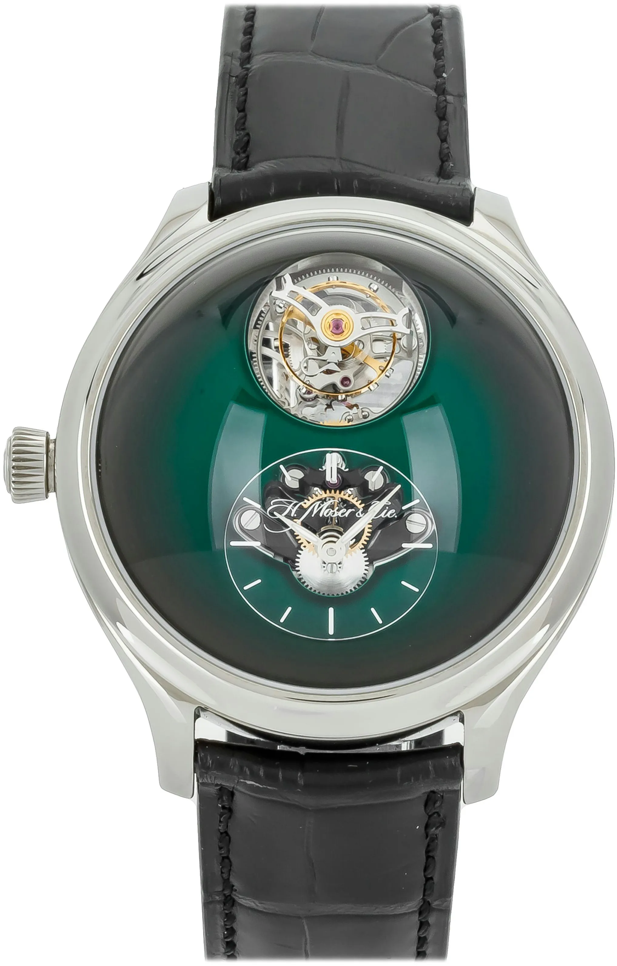 H. Moser & Cie. Endeavour 1810-1202 42mm Stainless steel Green