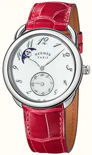 Hermès Arceau 049030WW00 Stainless steel White