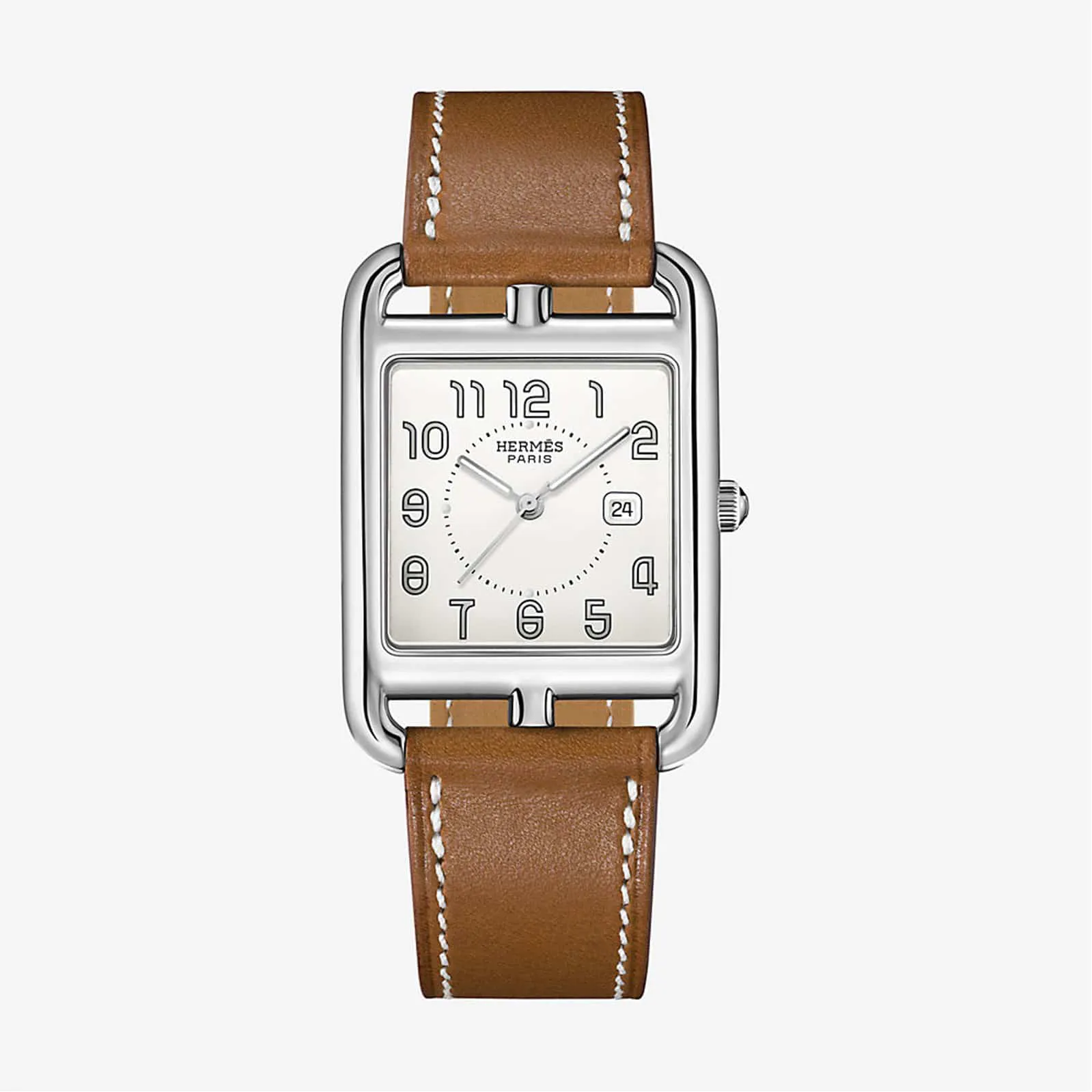 Hermès Cape Cod 043638WW00 Stainless steel Silver