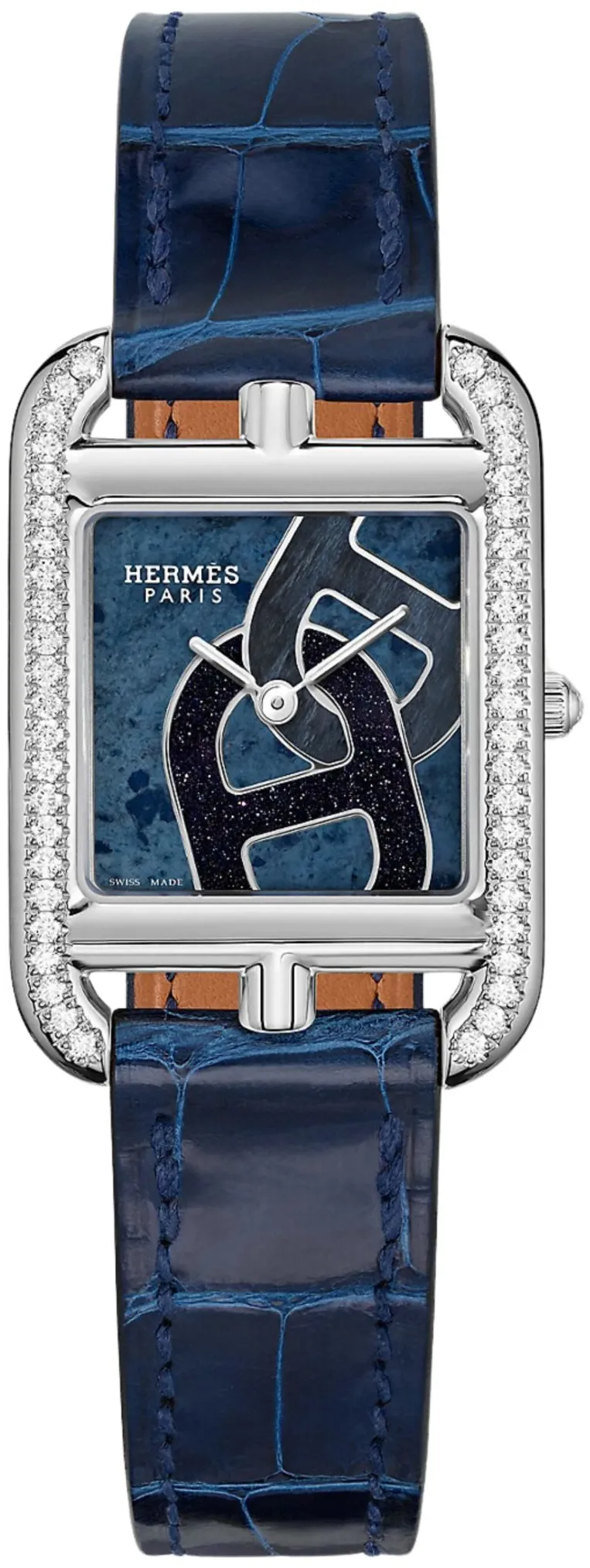 Hermès Cape Cod 060169WW00 31mm Stainless steel Blue