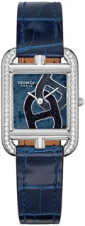 Hermès Cape Cod 060169WW00 Stainless steel Blue