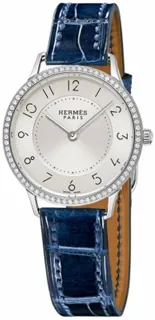 Hermès Nantucket 041702WW00 Stainless steel Silver