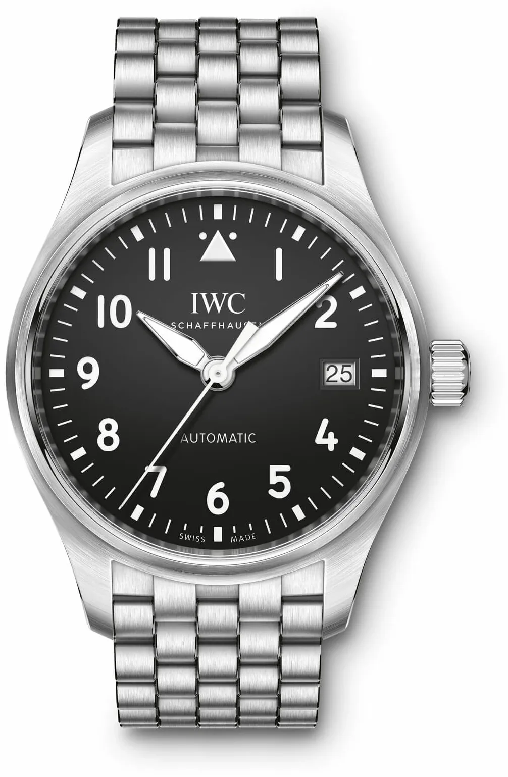 IWC Pilot IW324010 36mm Stainless steel Black