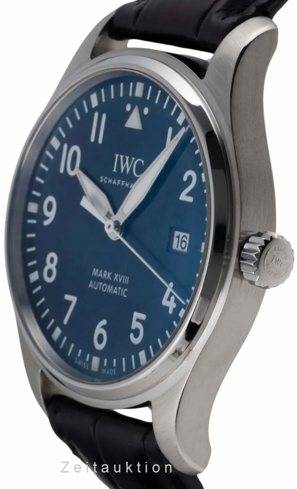 IWC Pilot Mark IW327010 40mm Stainless steel Blue 5