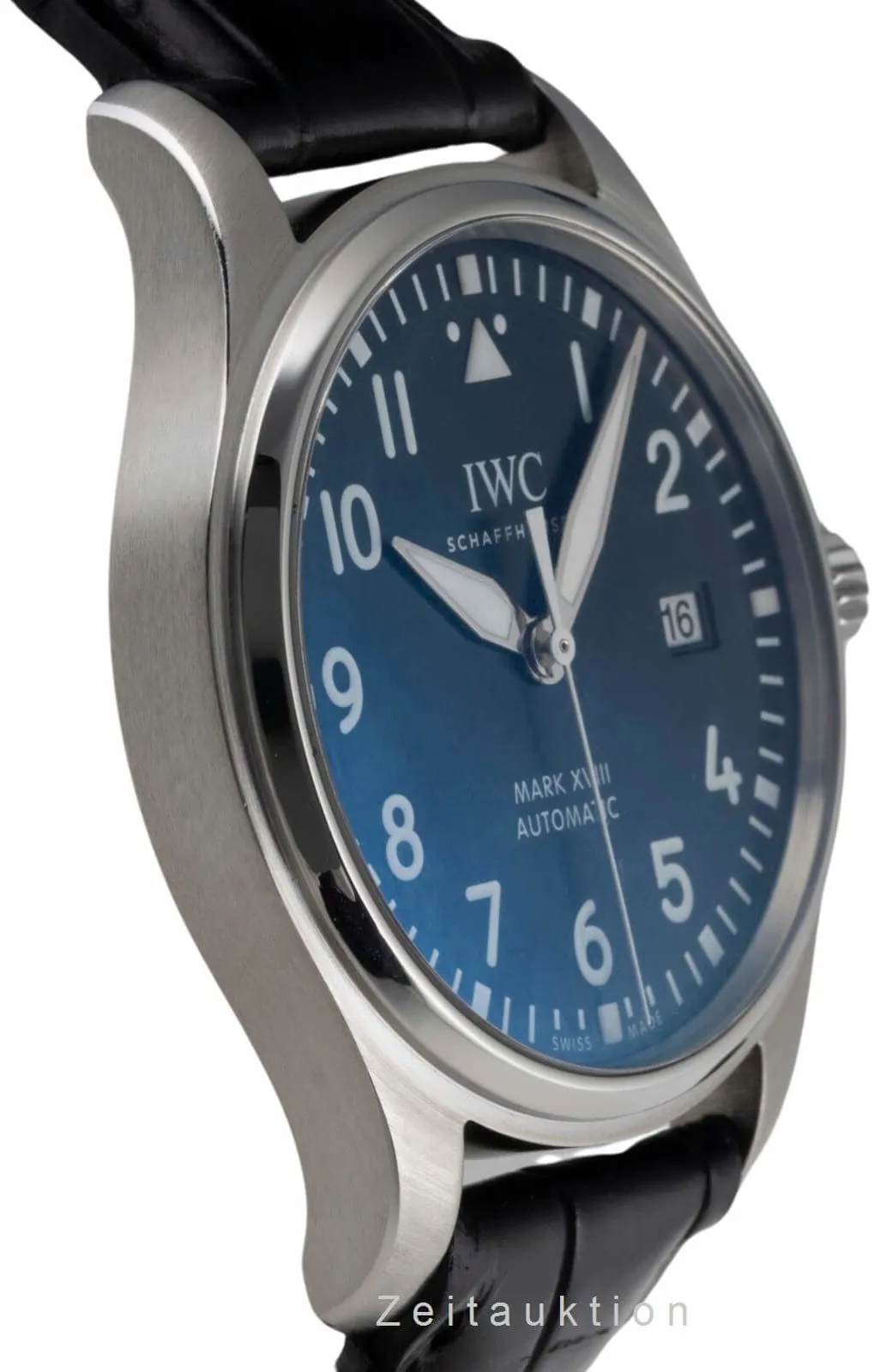 IWC Pilot Mark IW327010 40mm Stainless steel Blue 6