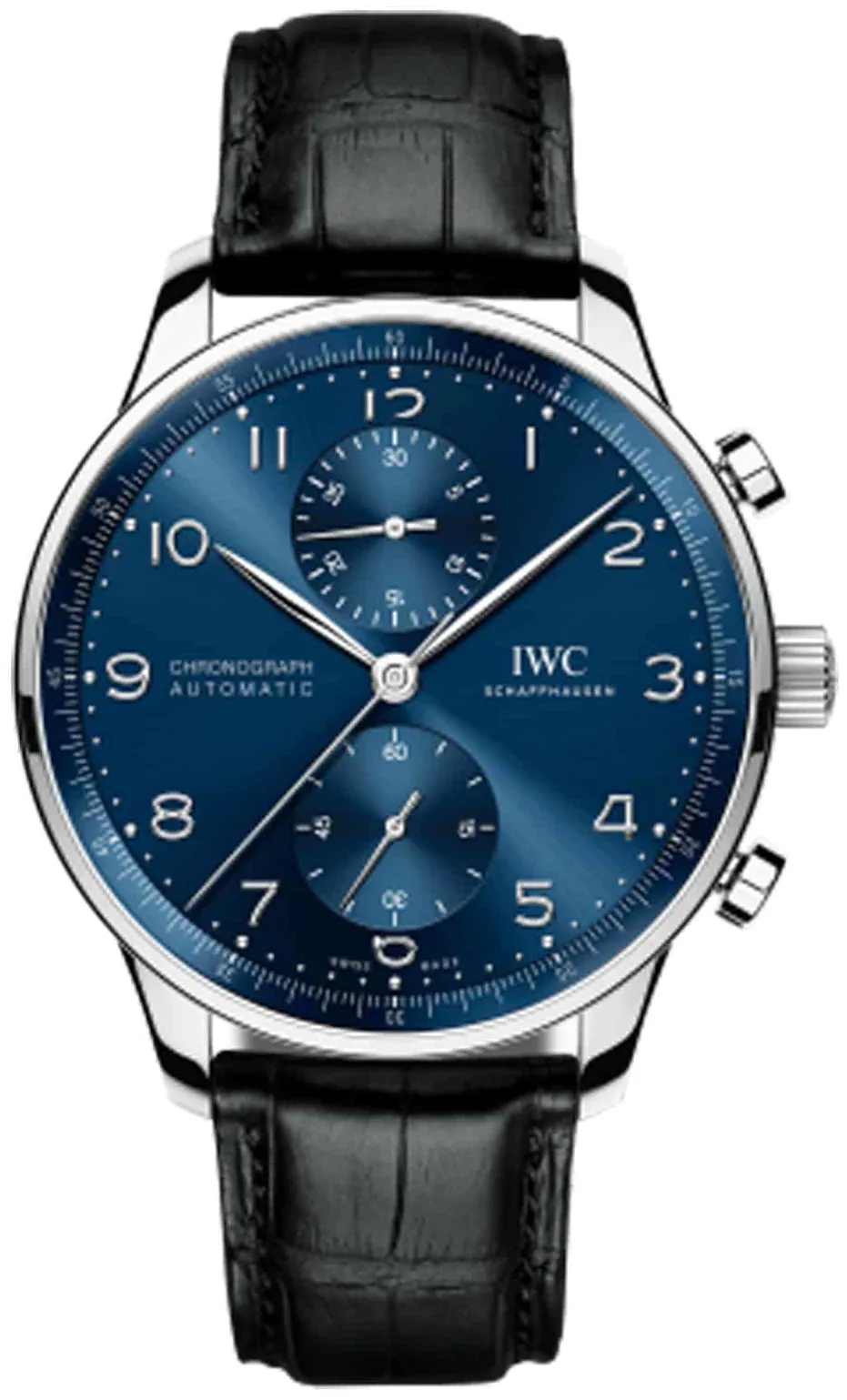 IWC Portuguese Chronograph IW371606 41mm Stainless steel Blue