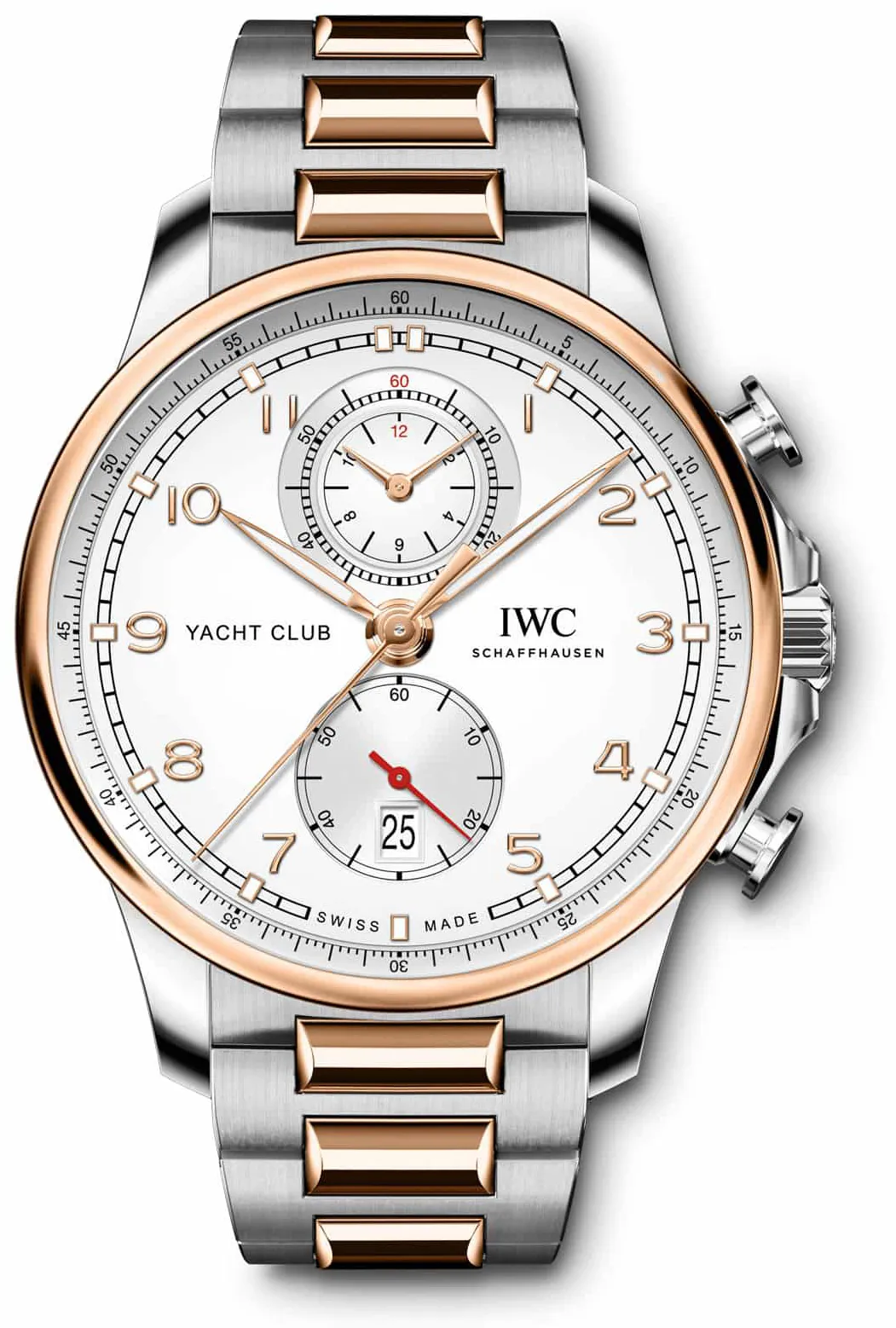 IWC Portuguese Yacht Club Chronogr IW390703 44.5mm Stainless steel White