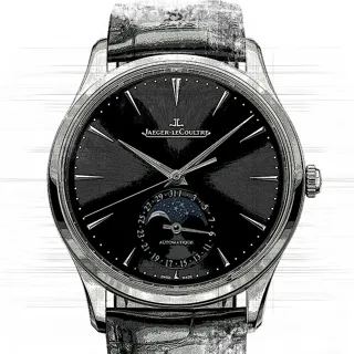 Jaeger-LeCoultre Master Ultra Thin 1368471 Edelstahl Schwarz