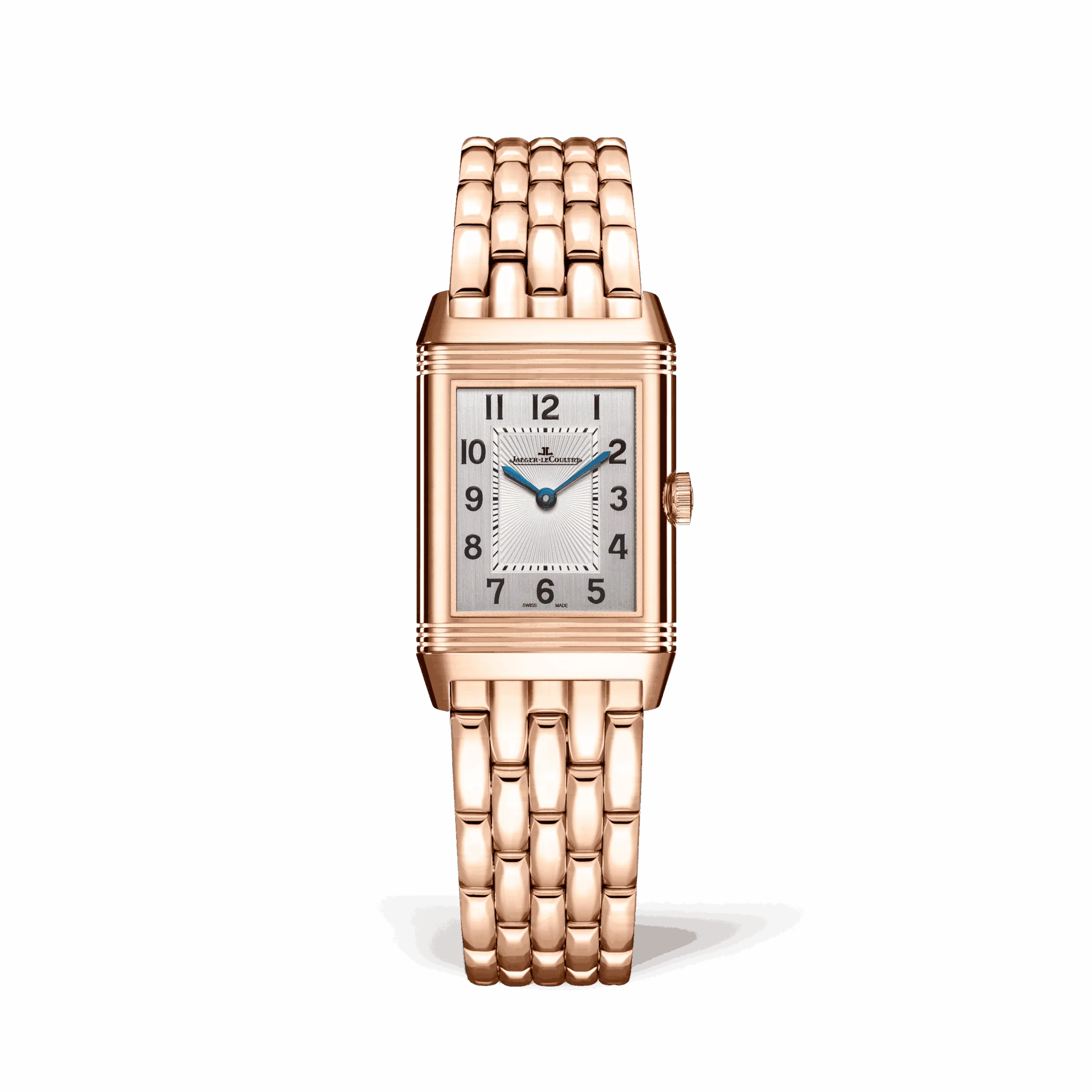 Jaeger-LeCoultre Reverso Classic Small Duetto Q2662130 21mm Rose gold Black