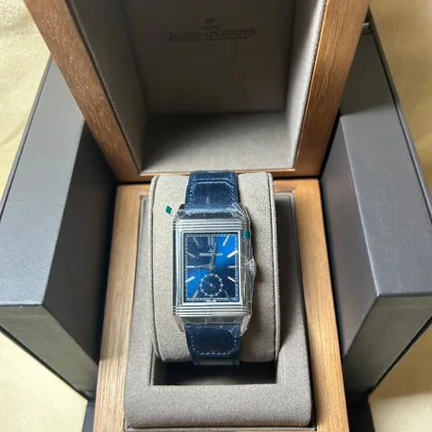 Jaeger-LeCoultre Reverso Tribute Q3988482 47mm Stainless steel Blue 9