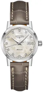 Longines 1832 L4.325.4.87.2 Stainless steel Beige