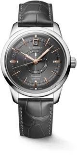 Longines Heritage L1.648.4.62.2 Stainless steel Gray