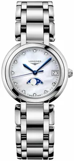 Longines PrimaLuna L8.115.4.87.6 Stainless steel White