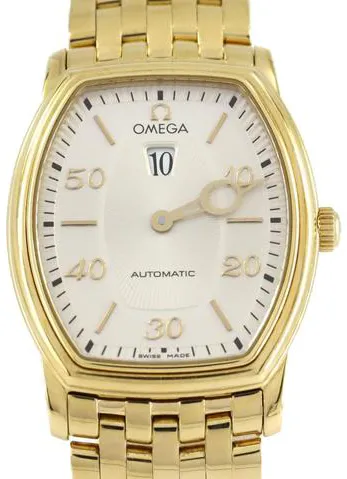 Omega De Ville 4153.31 31mm Yellow gold Silver