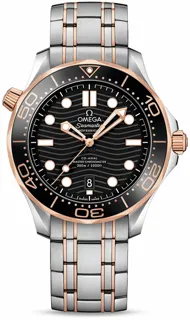 Omega Seamaster Diver 300M 210.20.42.20.01.001 Rose gold Black