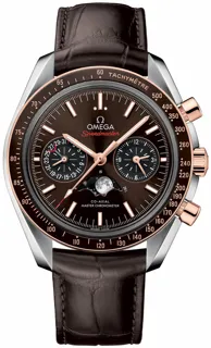 Omega Speedmaster Professional Moonwatch Moonphase 304.23.44.52.13.001 Rose gold and Stainless steel Brown