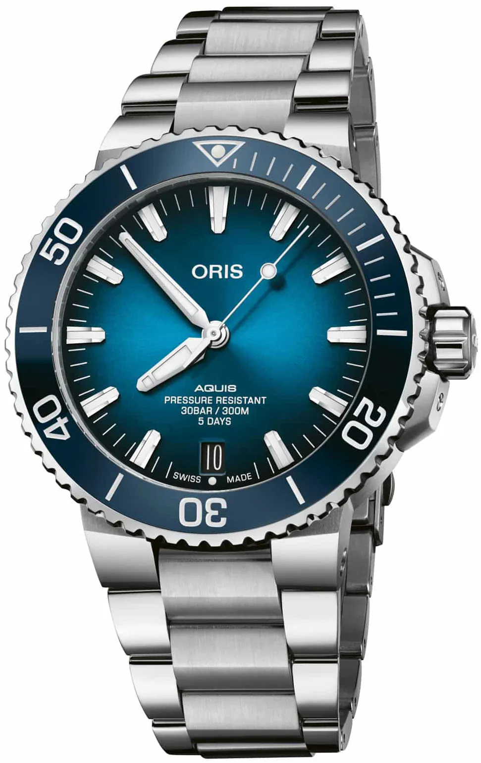 Oris Aquis 01 400 7763 4135-07 8 24 09PEB 43mm Stainless steel Blue