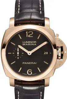 Panerai Luminor 1950 PAM 00393 Rose gold Black