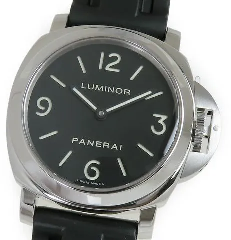 Panerai Luminor Base PAM 00112 53mm Stainless steel Black