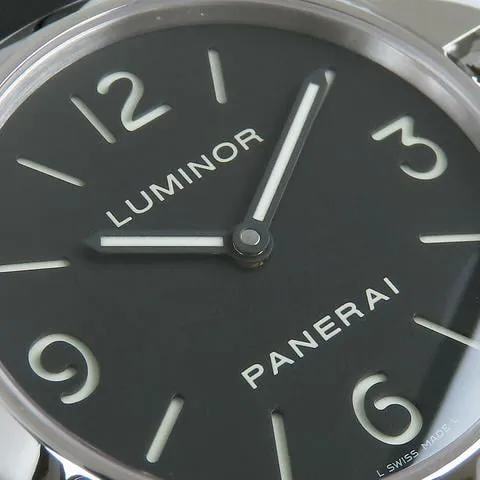 Panerai Luminor Base PAM 00112 53mm Stainless steel Black 4