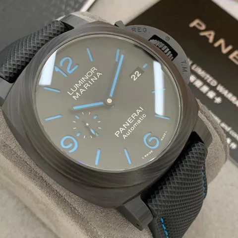 Panerai Luminor GMT Automatic PAM 01661 44mm Carbon fiber Black