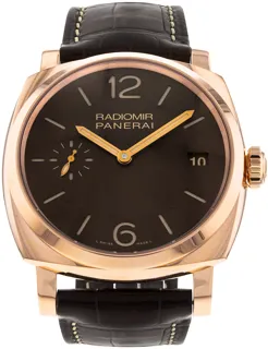 Panerai Radiomir PAM 00515 Red gold Brown