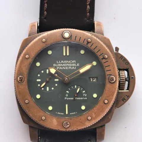 Panerai Submersible PAM 00507 47mm Bronze Green