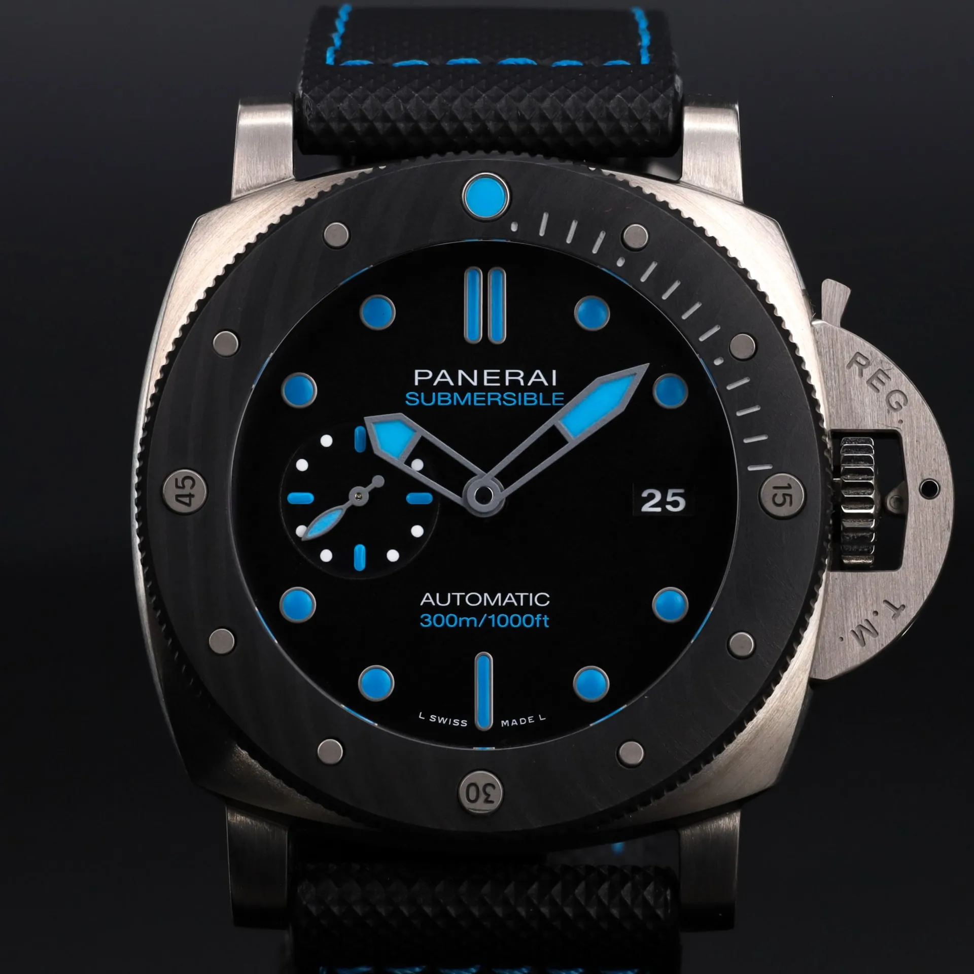 Panerai Submersible PAM 00799 47mm Titanium Black