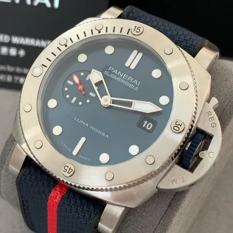 Panerai Submersible PAM 01391 44mm Stainless steel Blue 1