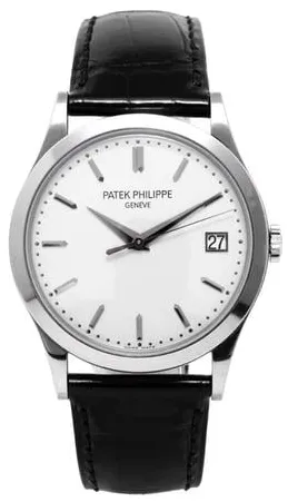 Patek Philippe Calatrava 5296G-010 38mm White gold Silver