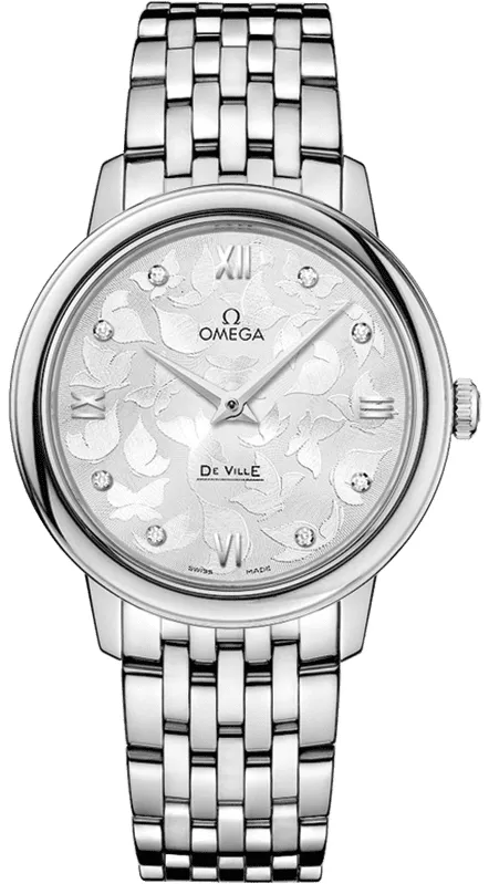 Prestige De Ville 424.10.33.60.52.001 32.5mm Stainless steel Silver and Gray