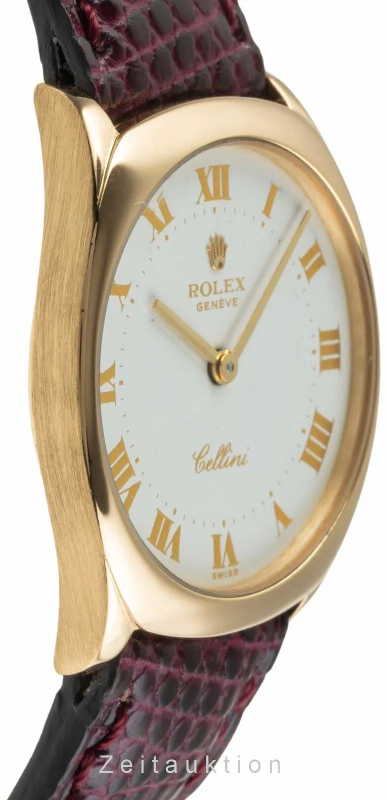 Rolex Cellini 4129 25mm Yellow gold White 6