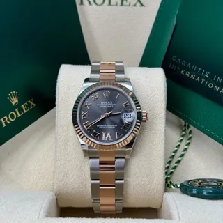 Rolex Datejust 31 278271 Rose gold and Stainless steel Gray