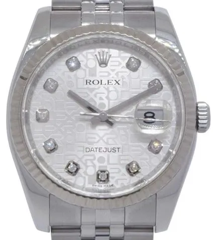 Rolex Datejust 36 116234 36mm Stainless steel Silver