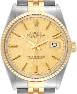 Rolex Datejust 36 16013 Stainless steel and 18k yellow gold