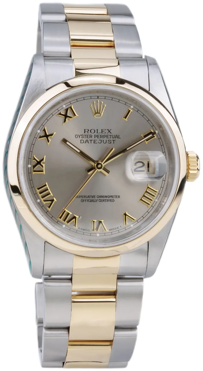 Rolex Datejust 36 16203 35.99mm Stainless steel Silver