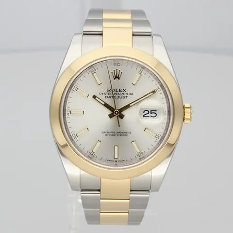 Rolex Datejust 41 126303 41mm Yellow gold and Stainless steel Silver 2