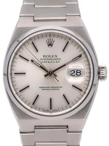 Rolex Datejust Oysterquartz 17000 36mm Stainless steel Silver