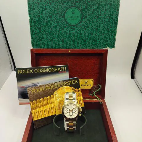 Rolex Daytona 116523 40mm Yellow gold White 3