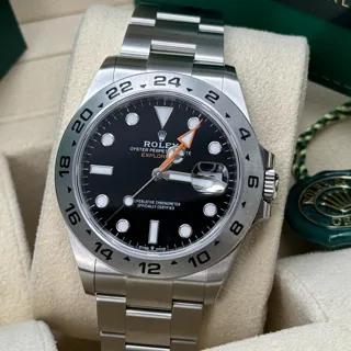 Rolex Explorer II 226570-0002 Stainless steel Black