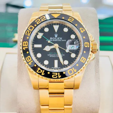 Rolex GMT-Master II 116718LN 40mm Yellow gold Black 8