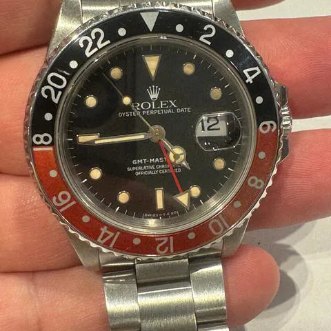 Rolex GMT-Master II 16760 40mm Stainless steel Black