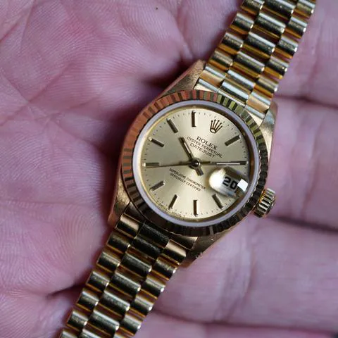 Rolex Lady-Datejust 69178 26mm Yellow gold Champagne 1