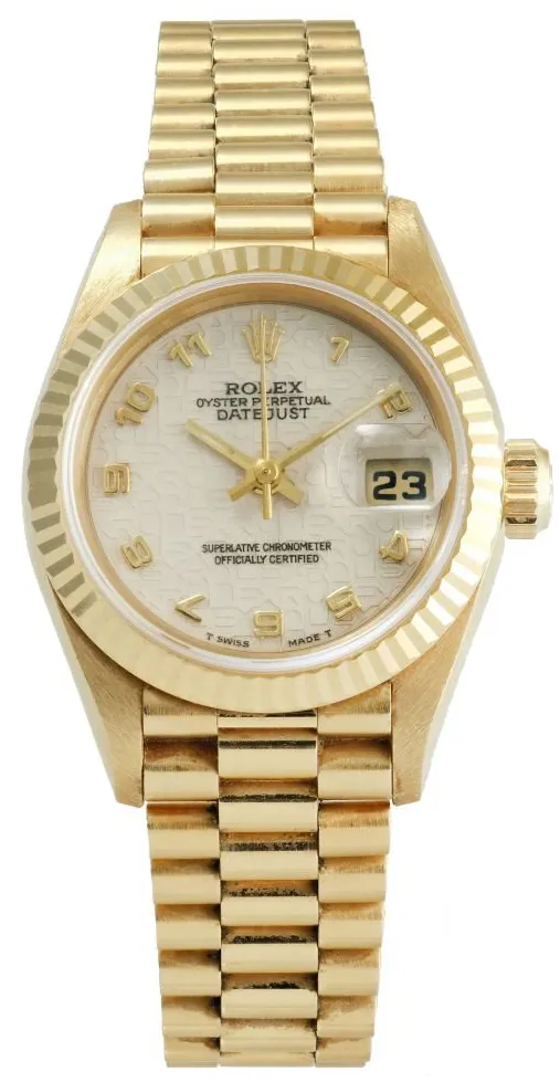 Rolex Lady-Datejust 69178 26mm Yellow gold Cream 1