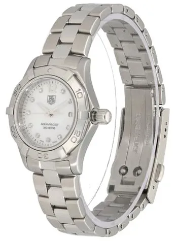 TAG Heuer Aquaracer WAF1415 28mm Stainless steel Mother-of-pearl 1