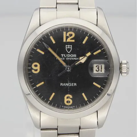 Tudor Prince 90500 34mm Stainless steel Black