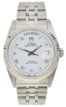 Tudor Prince Date 76214 36mm Stainless steel Silver