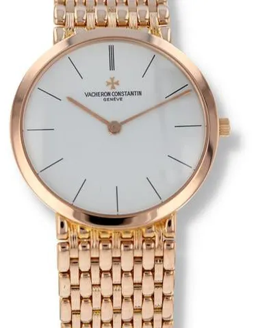 Vacheron Constantin Patrimony 33093 31.5mm Yellow gold White 1