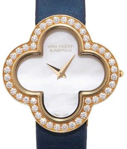 Van Cleef & Arpels Alhambra VCARM95900 25.5mm Yellow gold White 1