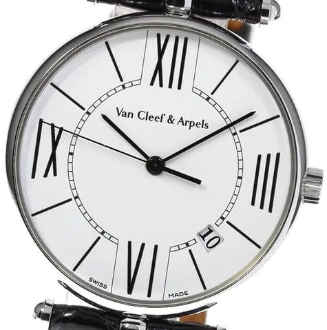 Van Cleef & Arpels 546092 35mm Stainless steel White